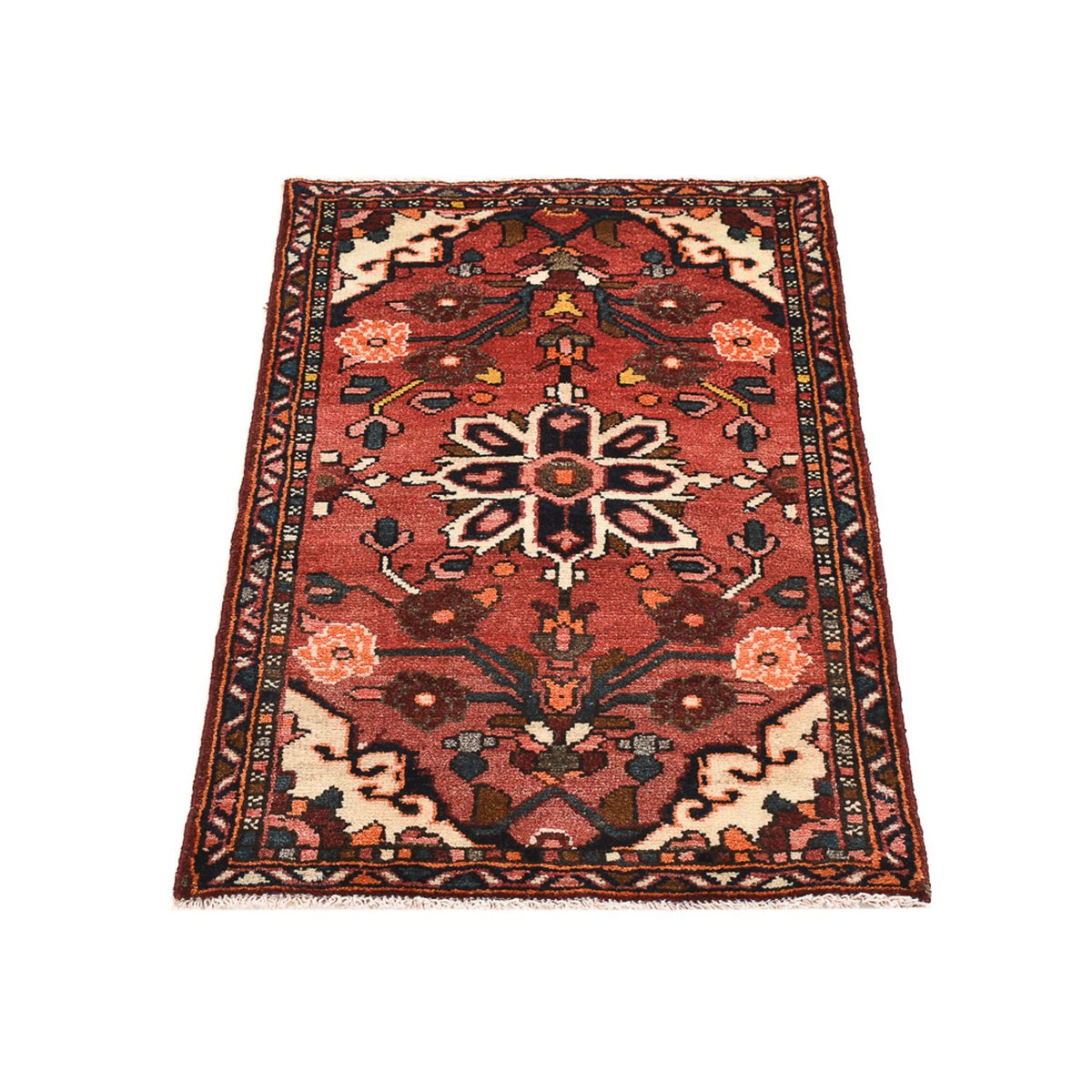 Perser Rug - Nomadic - 92 x 57 cm - light red