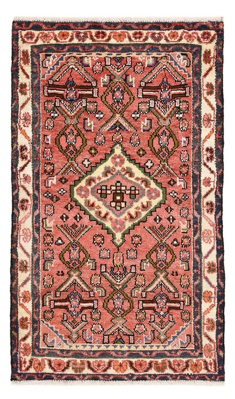 Perser Rug - Nomadic - 102 x 63 cm - light red