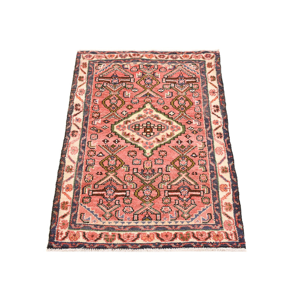 Perser Rug - Nomadic - 102 x 63 cm - light red