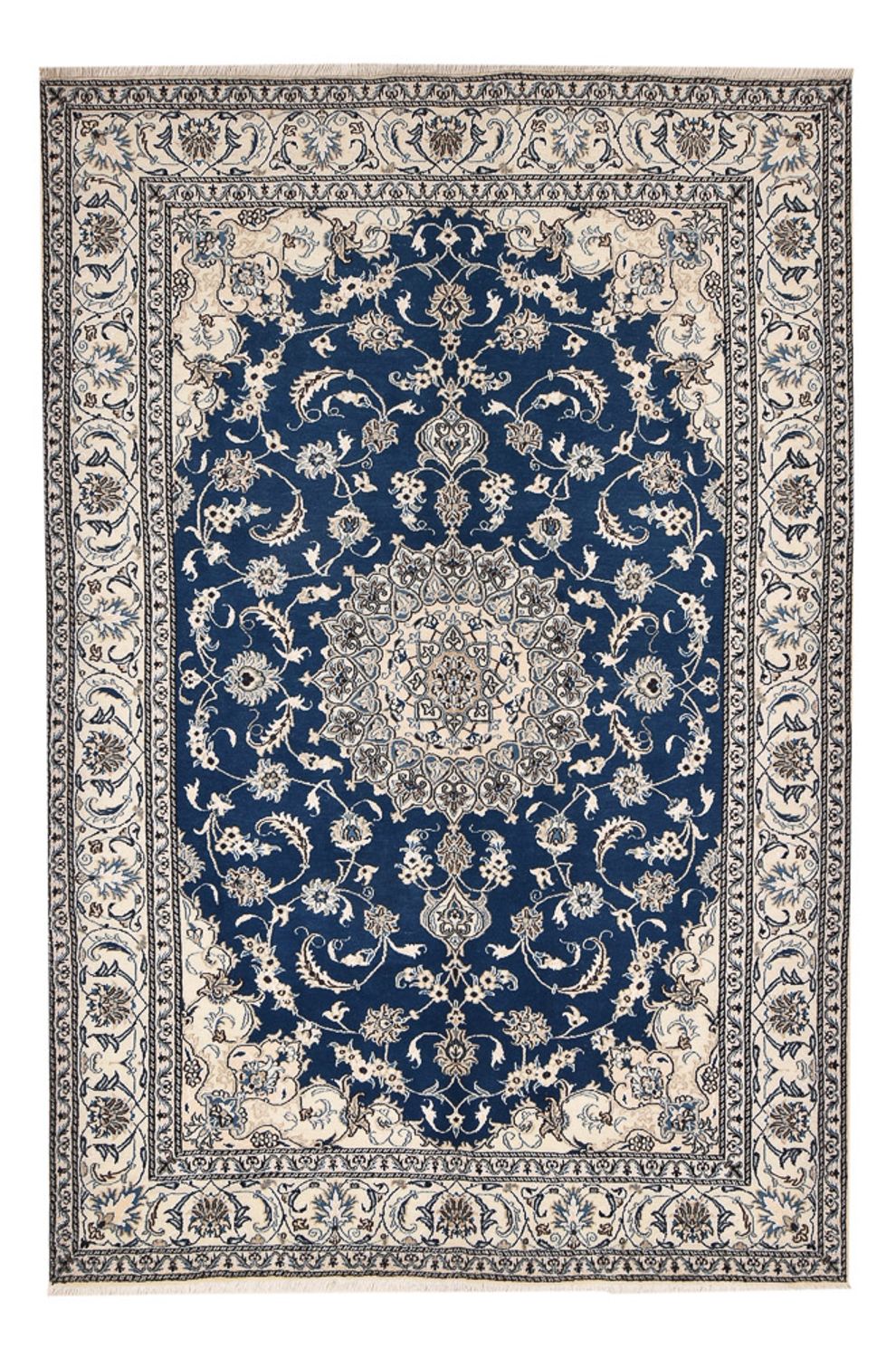 Perser Rug - Nain - 297 x 200 cm - blue