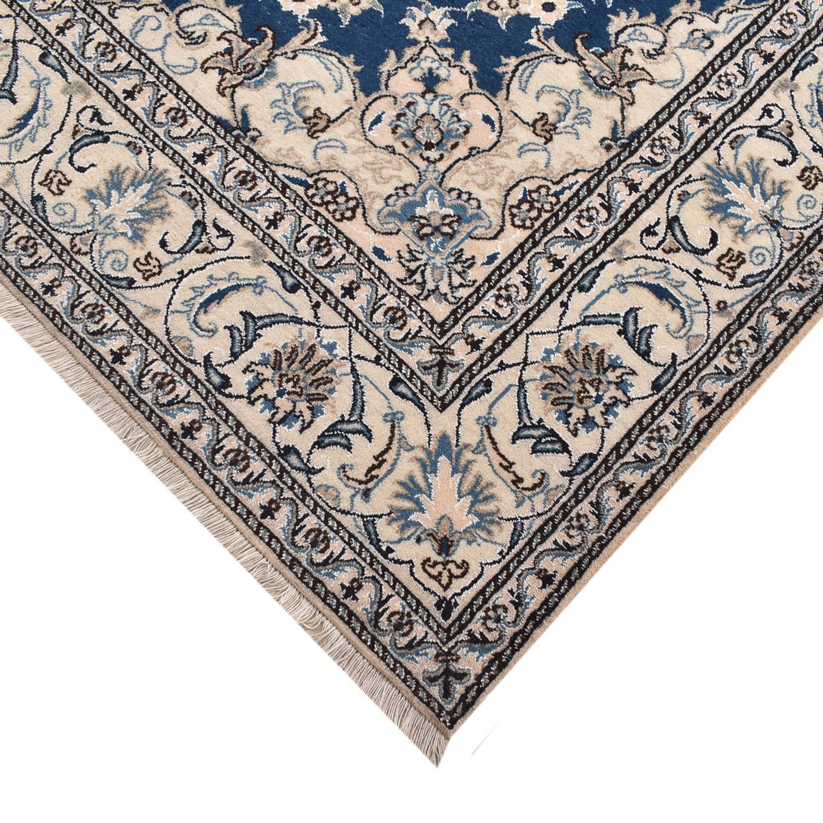 Perser Rug - Nain - 297 x 200 cm - blue