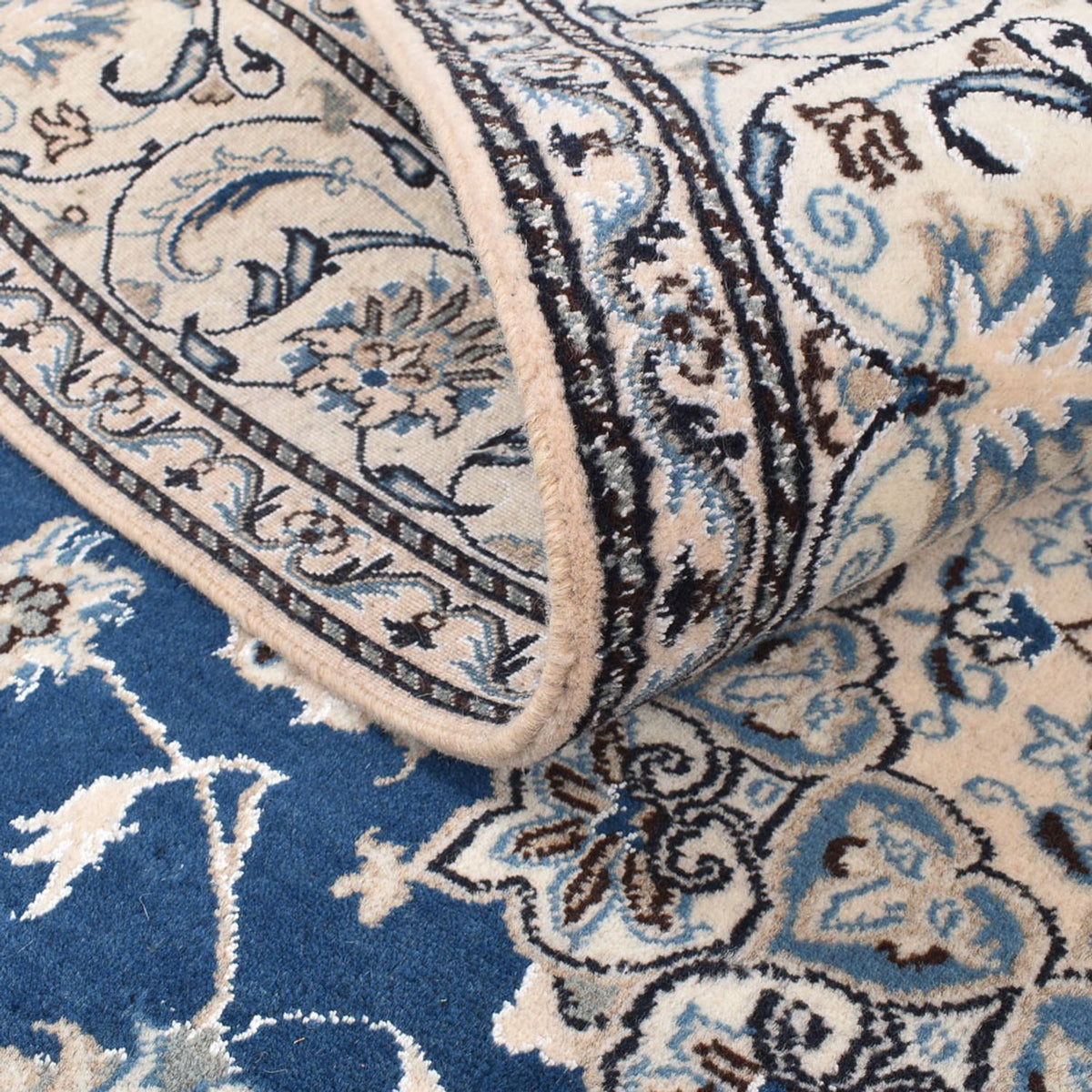 Perser Rug - Nain - 297 x 200 cm - blue