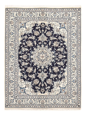 Perser Rug - Nain - 198 x 149 cm - dark blue