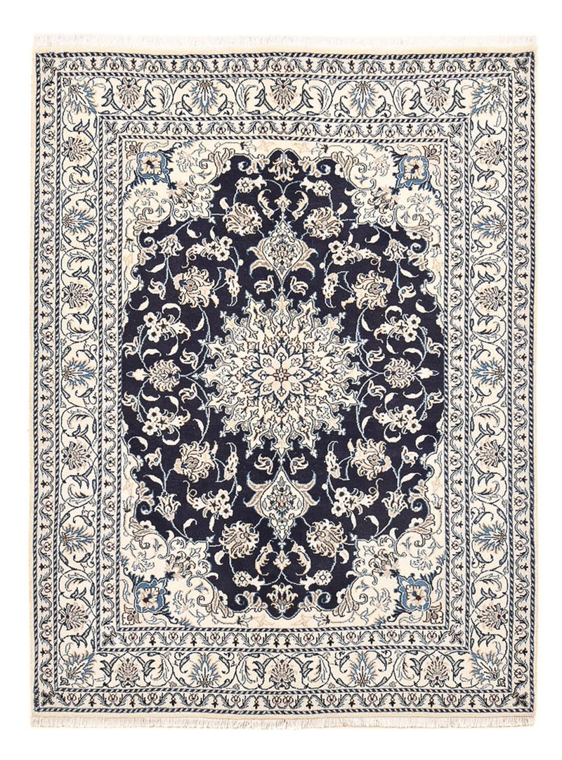 Perser Rug - Nain - 198 x 149 cm - dark blue