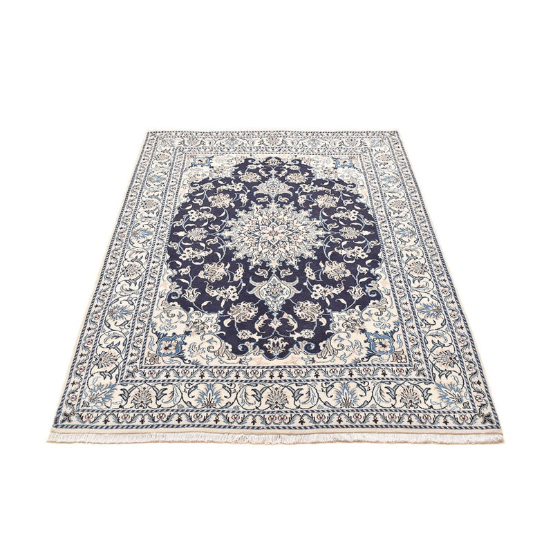 Perser Rug - Nain - 198 x 149 cm - dark blue