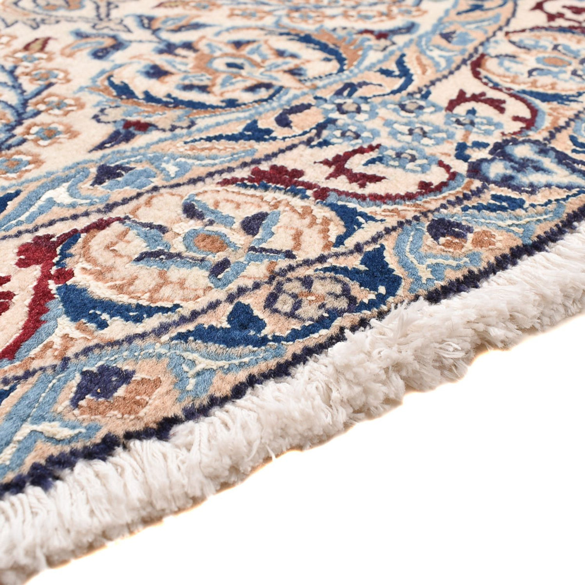 Perser Rug - Nain - Royal round  - 136 x 136 cm - grey