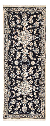 Runner Perser Rug - Nain - 189 x 75 cm - dark blue