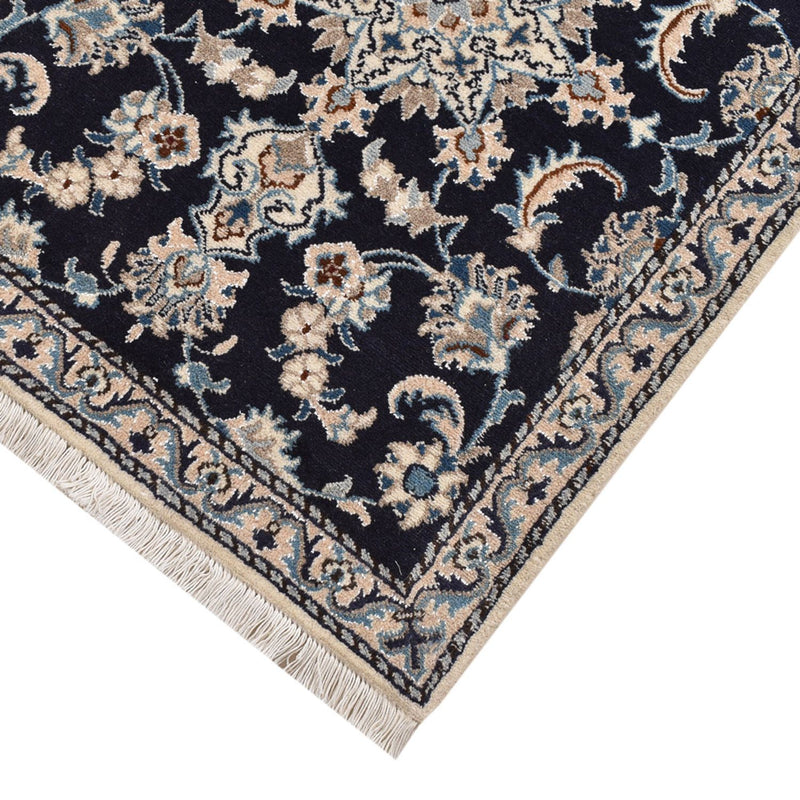 Runner Perser Rug - Nain - 189 x 75 cm - dark blue