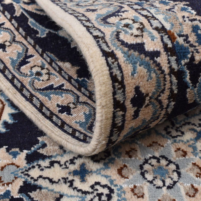 Runner Perser Rug - Nain - 189 x 75 cm - dark blue