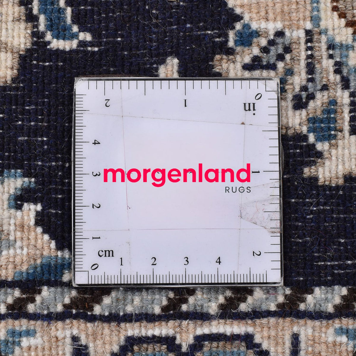 Runner Perser Rug - Nain - 189 x 75 cm - dark blue