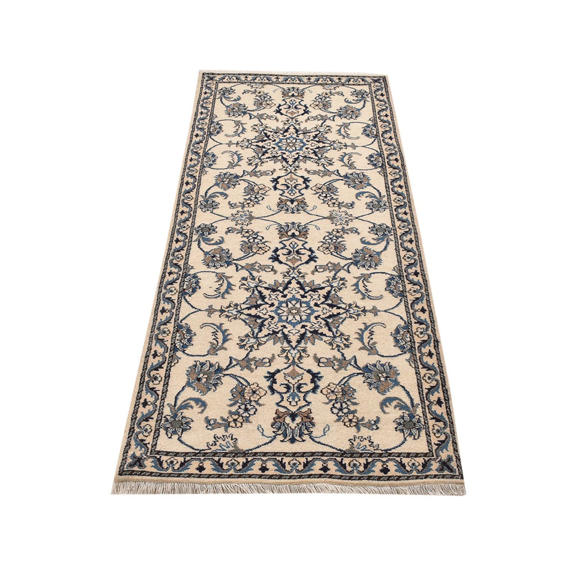 Runner Perser Rug - Nain - 204 x 80 cm - beige