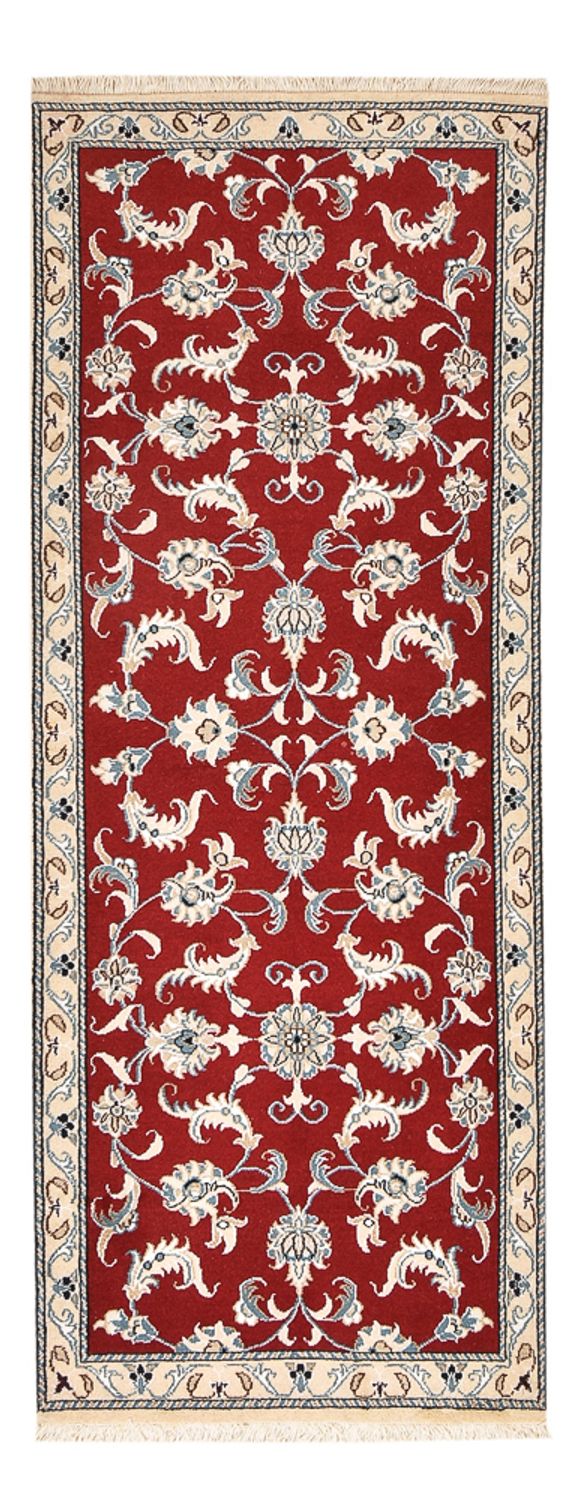 Runner Perser Rug - Nain - 198 x 77 cm - red
