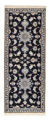 Runner Perser Rug - Nain - 200 x 79 cm - dark blue