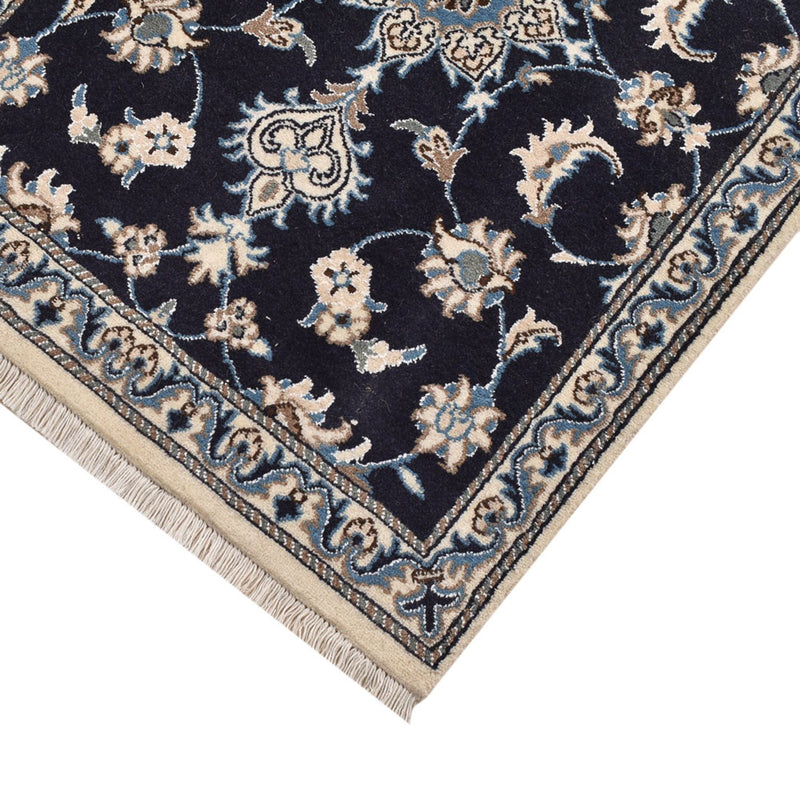 Runner Perser Rug - Nain - 200 x 79 cm - dark blue