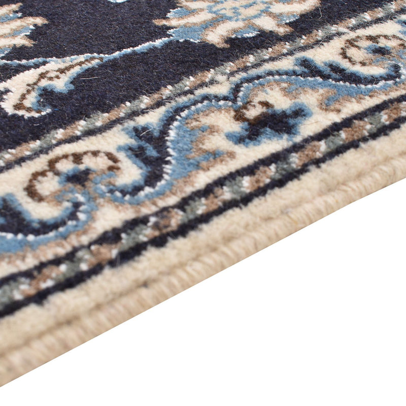 Runner Perser Rug - Nain - 200 x 79 cm - dark blue