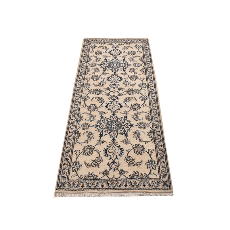 Runner Perser Rug - Nain - 201 x 77 cm - beige