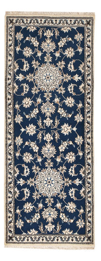 Runner Perser Rug - Nain - 197 x 76 cm - dark blue