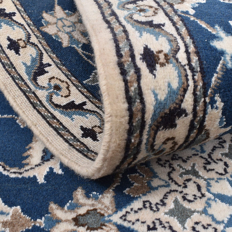 Runner Perser Rug - Nain - 197 x 76 cm - dark blue