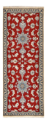 Runner Perser Rug - Nain - 209 x 80 cm - red