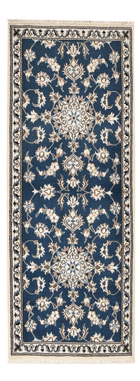 Runner Perser Rug - Nain - 195 x 77 cm - sea blue
