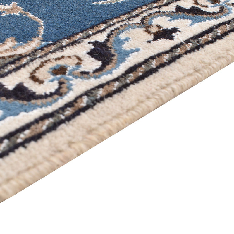 Runner Perser Rug - Nain - 195 x 77 cm - sea blue