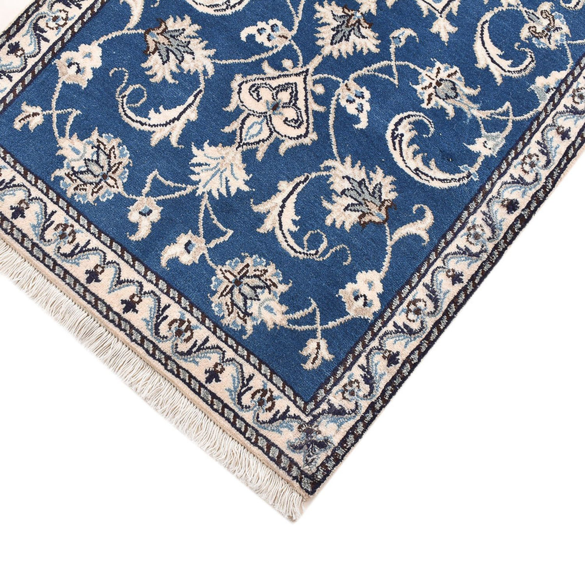Perser Rug - Nain - 140 x 70 cm - blue