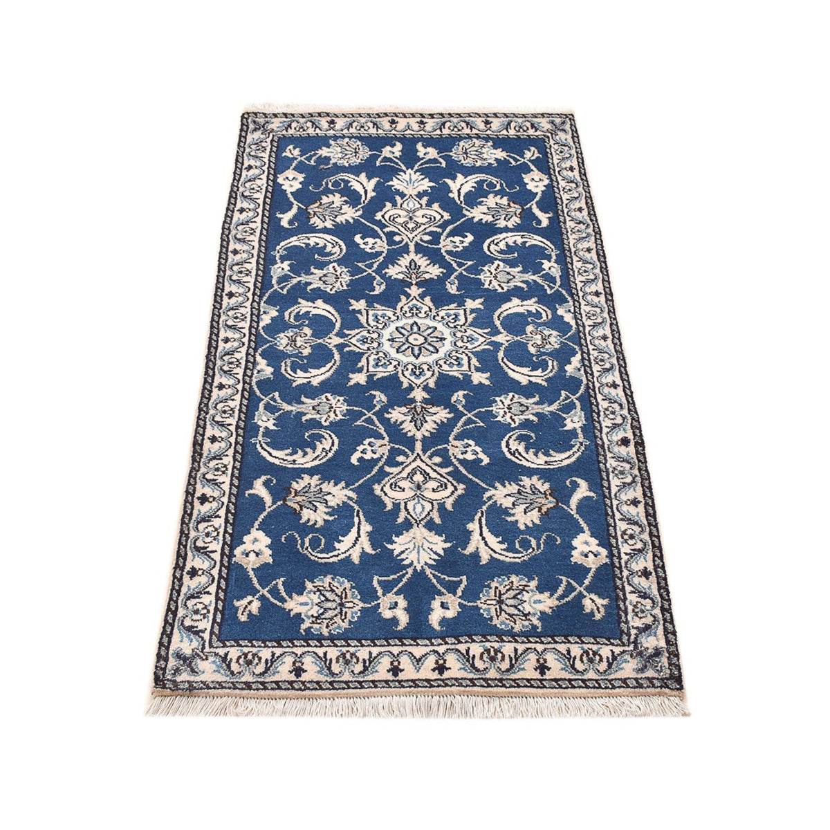Perser Rug - Nain - 140 x 70 cm - blue