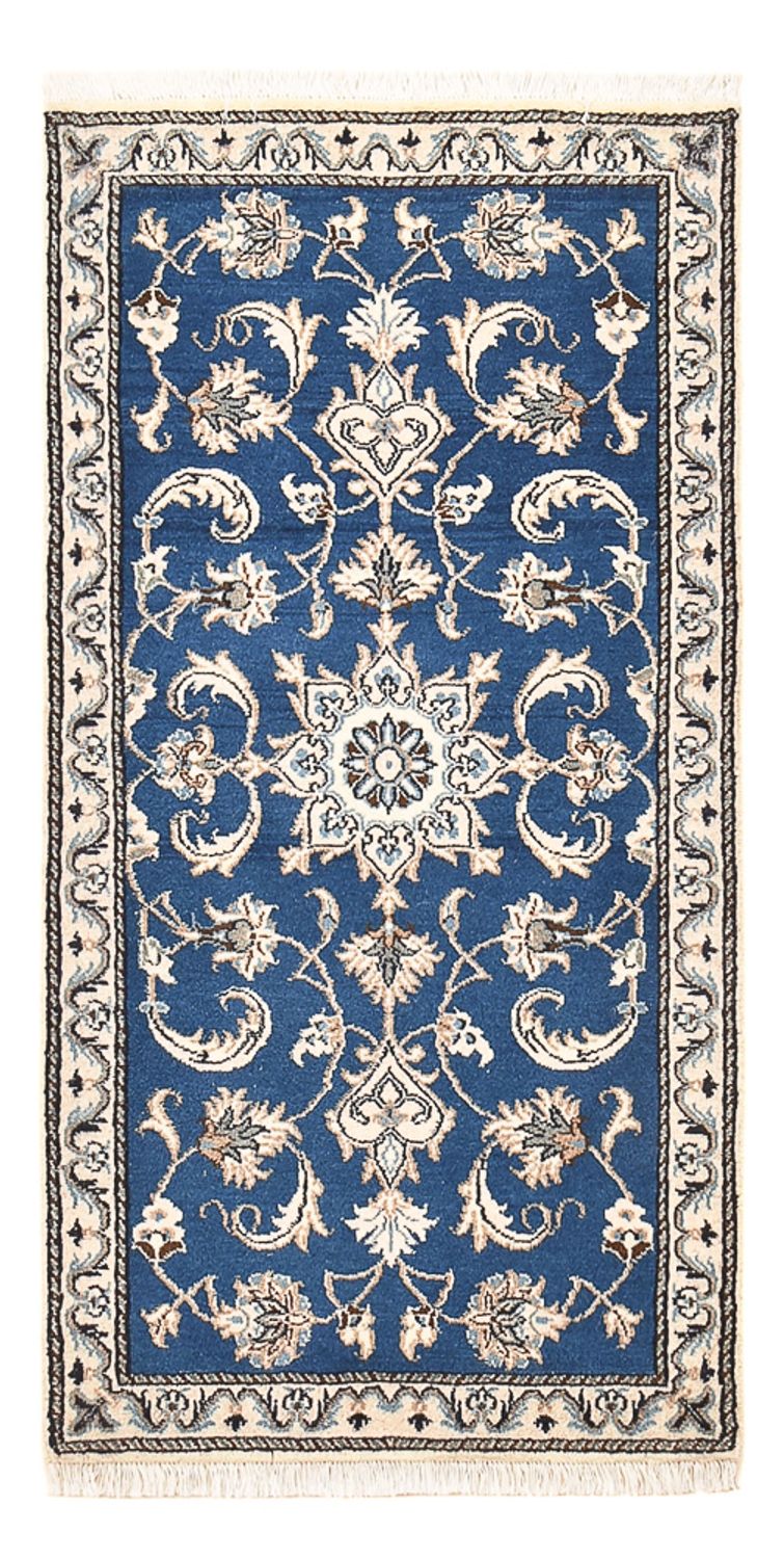 Perser Rug - Nain - 135 x 67 cm - blue
