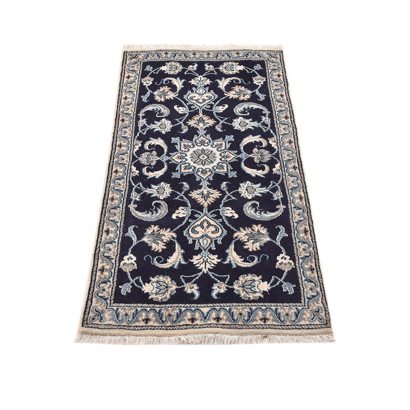Perser Rug - Nain - 141 x 67 cm - dark blue