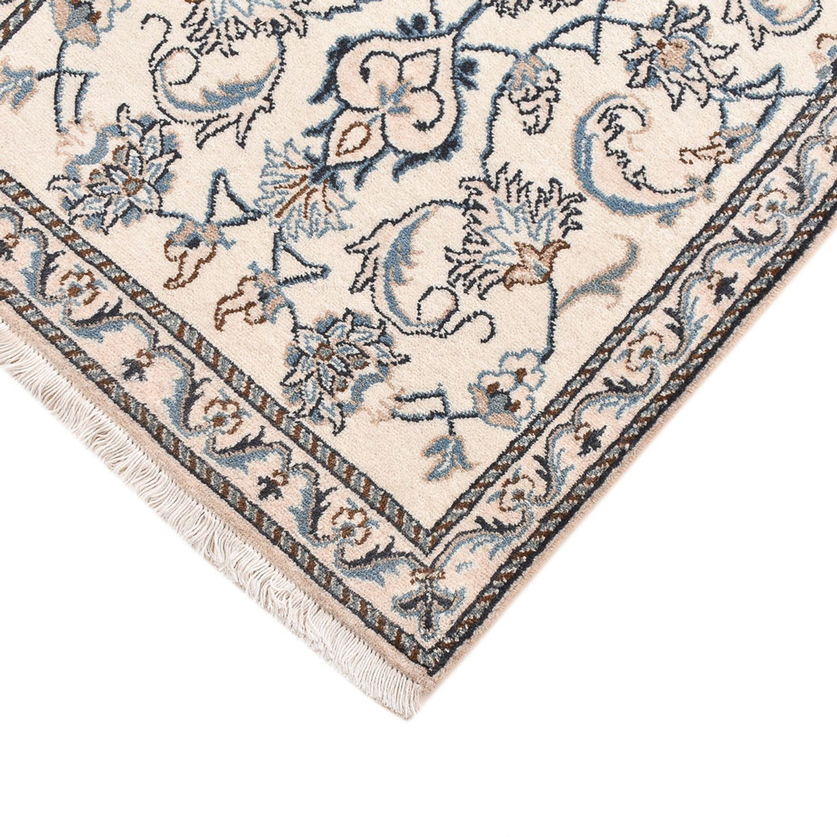 Perser Rug - Nain - 143 x 68 cm - light grey