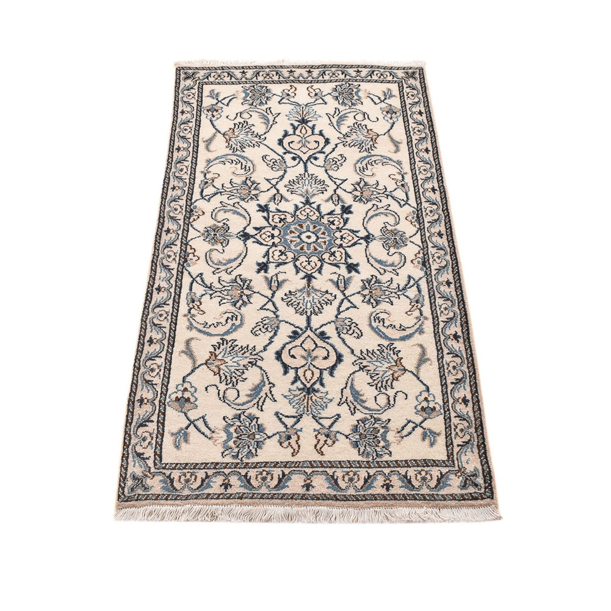 Perser Rug - Nain - 143 x 68 cm - light grey