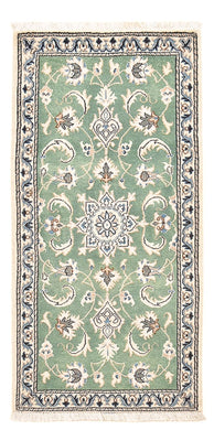 Perser Rug - Nain - 139 x 66 cm - light green