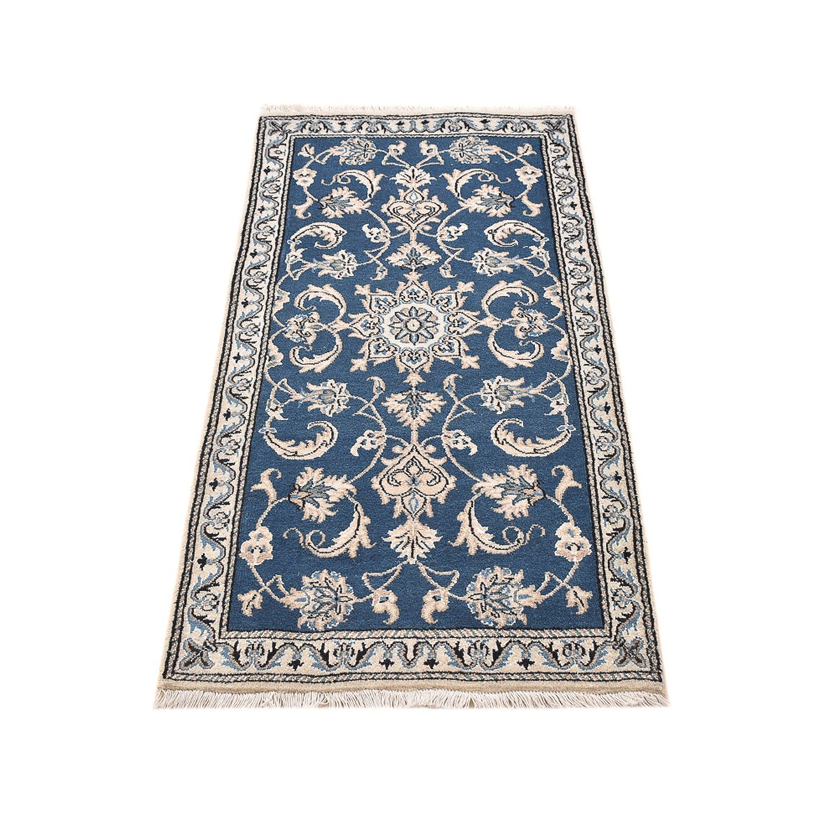 Perser Rug - Nain - 146 x 68 cm - blue