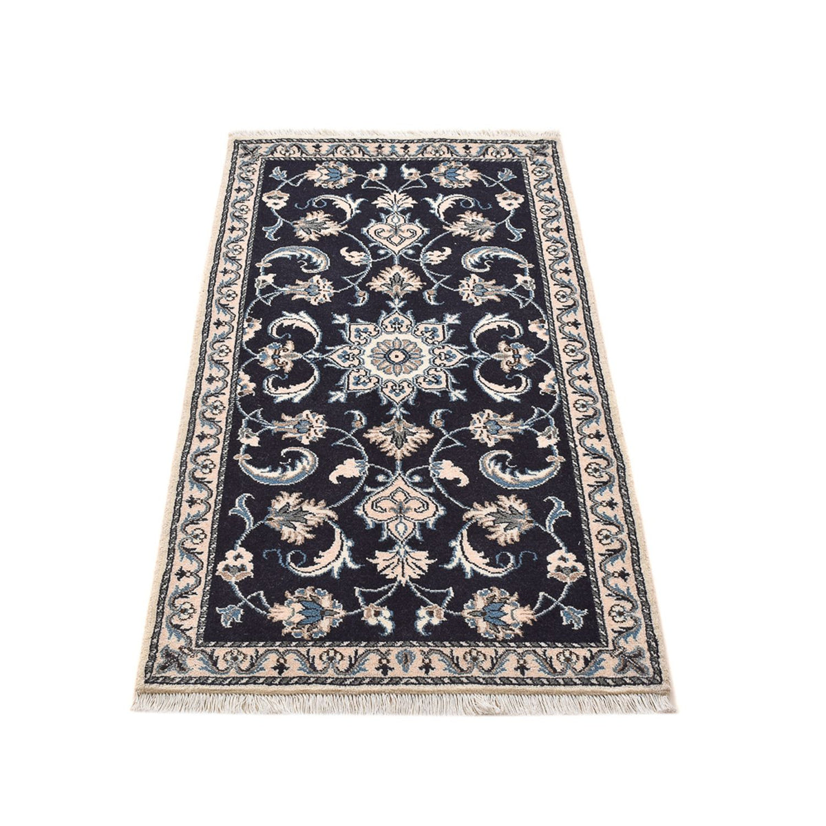 Perser Rug - Nain - 136 x 70 cm - dark blue