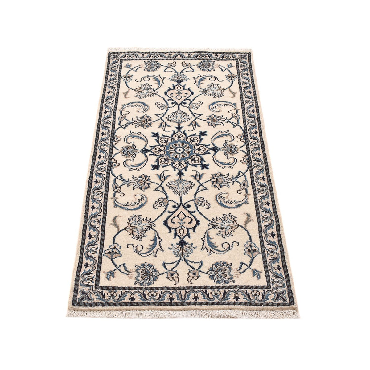 Perser Rug - Nain - 143 x 70 cm - light grey