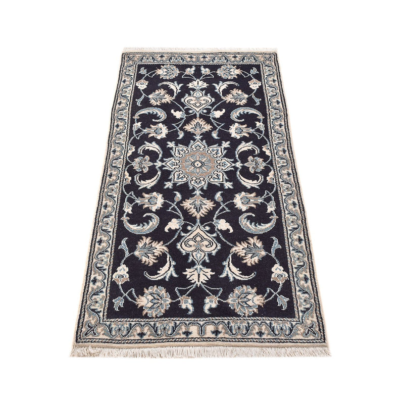Perser Rug - Nain - 145 x 68 cm - dark blue