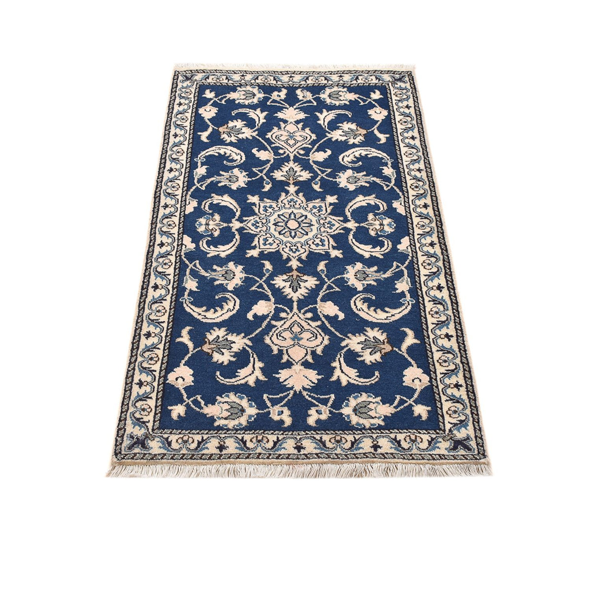 Perser Rug - Nain - 135 x 69 cm - blue