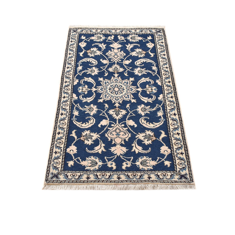 Perser Rug - Nain - 135 x 69 cm - blue