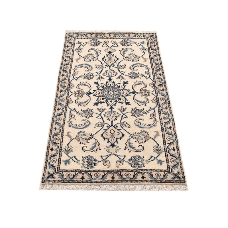 Perser Rug - Nain - 139 x 68 cm - light grey