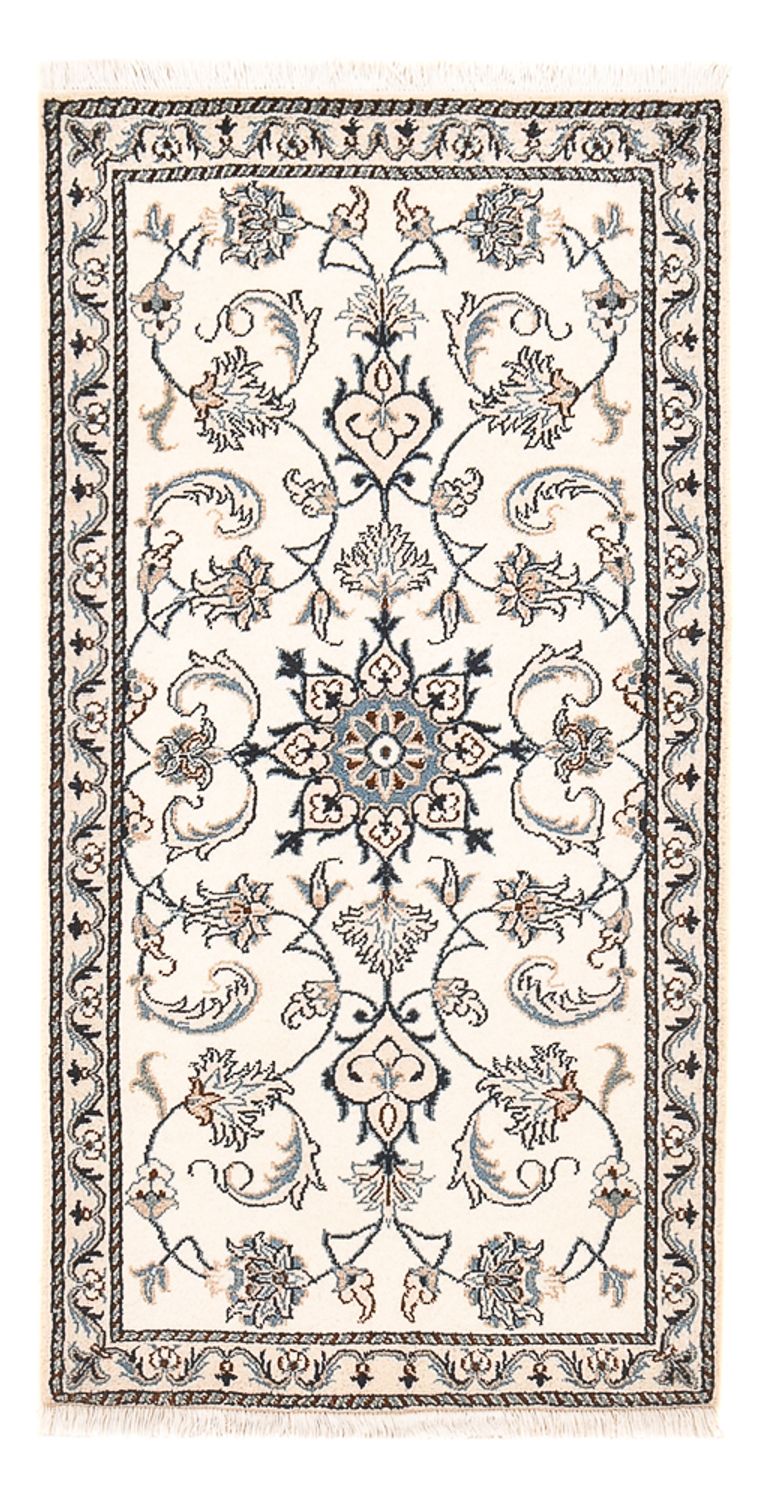 Perser Rug - Nain - 136 x 67 cm - light grey