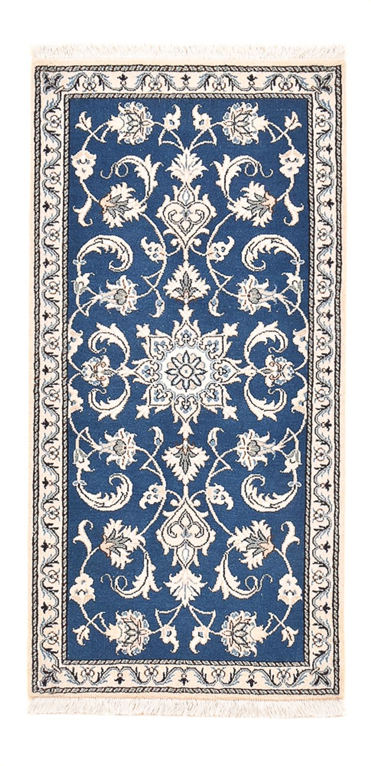 Perser Rug - Nain - 140 x 68 cm - blue