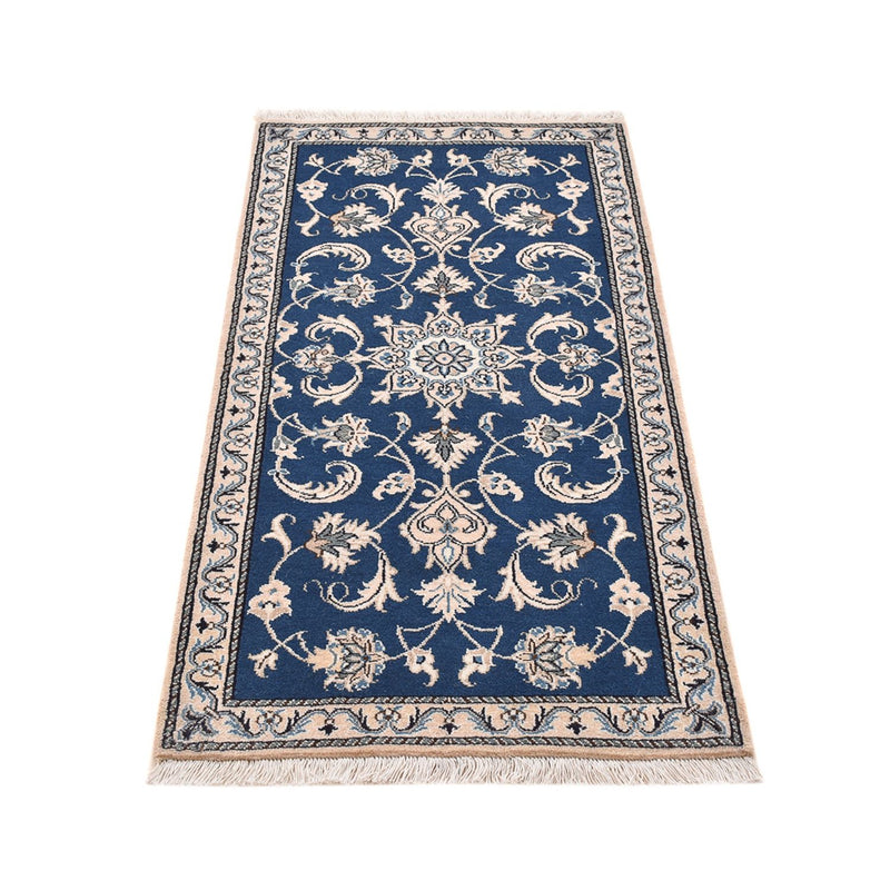 Perser Rug - Nain - 140 x 68 cm - blue
