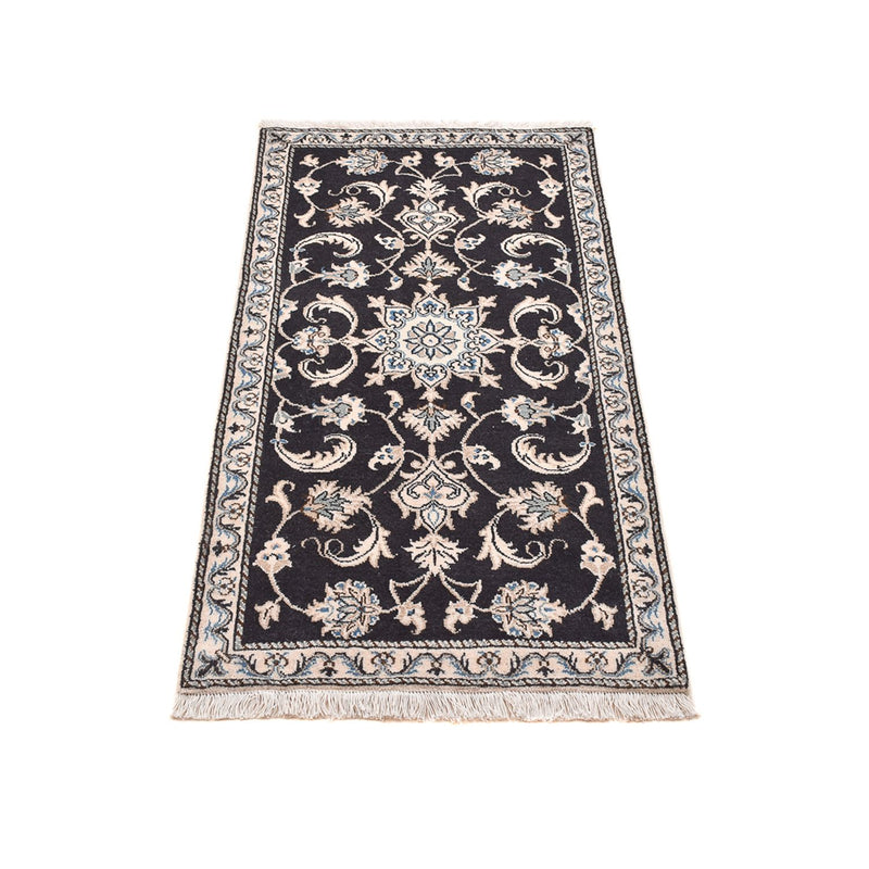 Perser Rug - Nain - 136 x 70 cm - dark blue