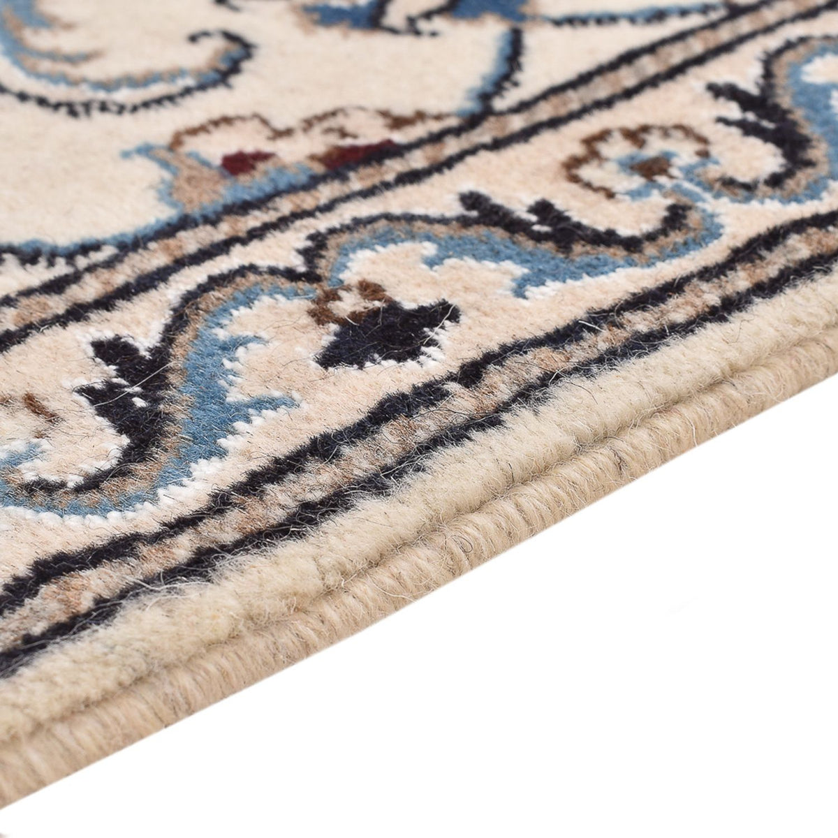 Perser Rug - Nain - 143 x 70 cm - light blue