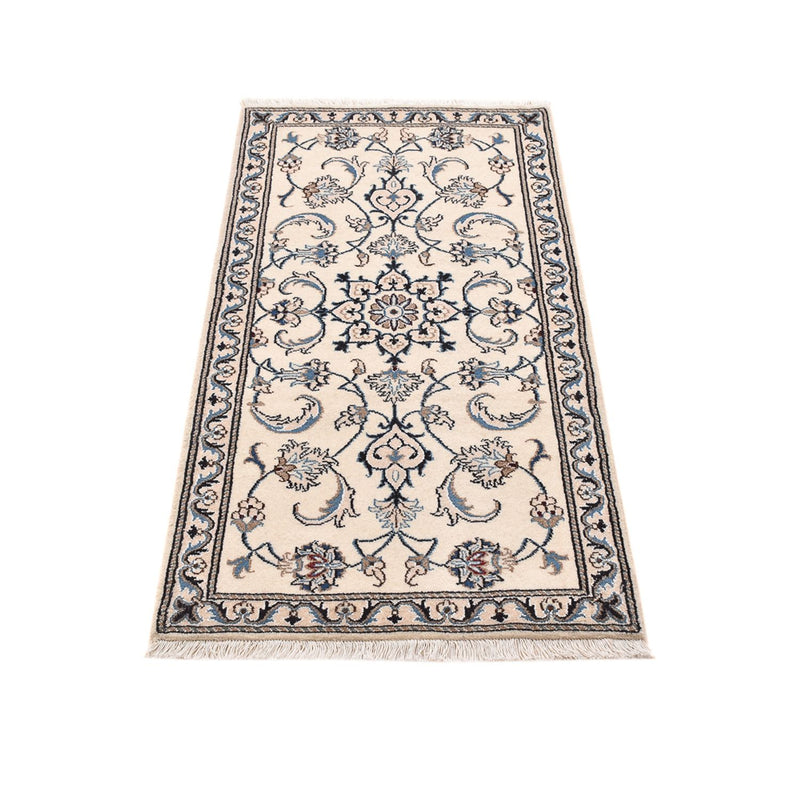 Perser Rug - Nain - 143 x 70 cm - light blue