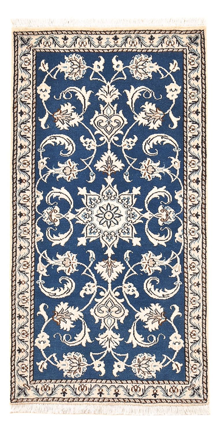 Perser Rug - Nain - 140 x 69 cm - blue