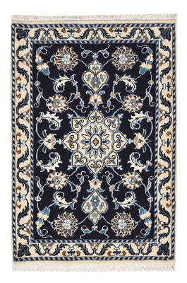 Perser Rug - Nain - 90 x 60 cm - dark blue