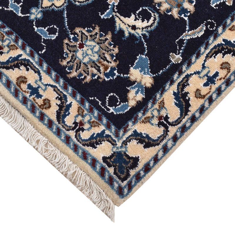 Perser Rug - Nain - 90 x 60 cm - dark blue