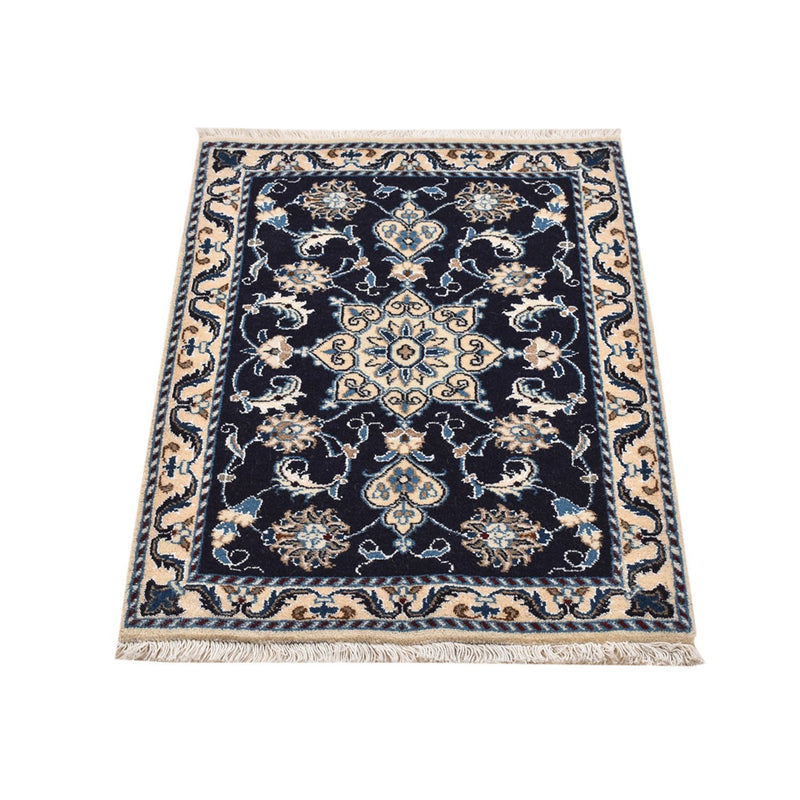 Perser Rug - Nain - 90 x 60 cm - dark blue