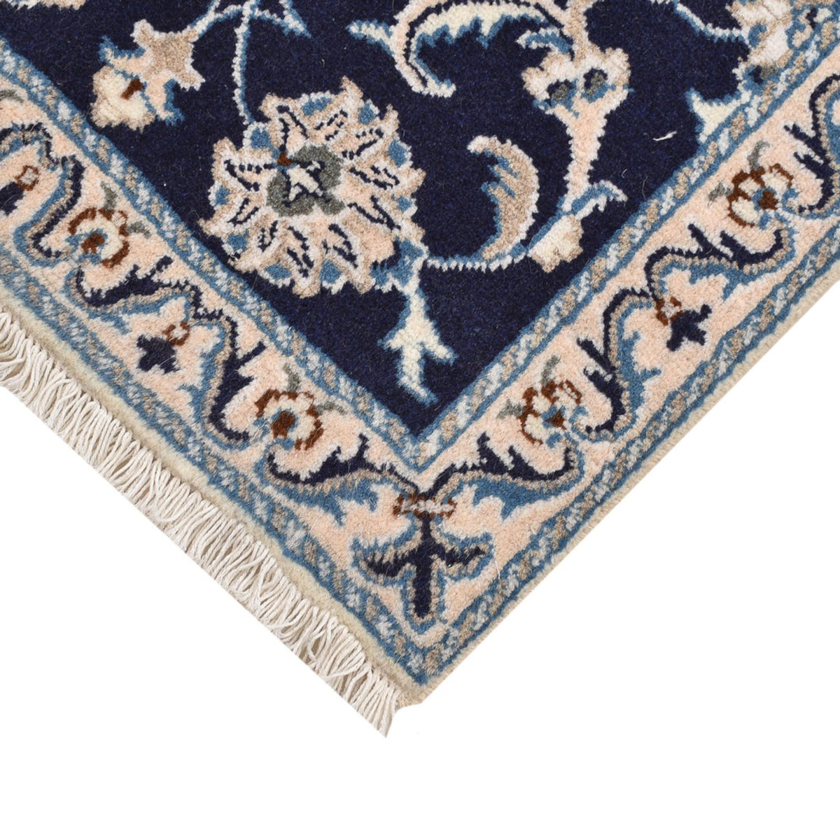 Perser Rug - Nain - 90 x 60 cm - dark blue